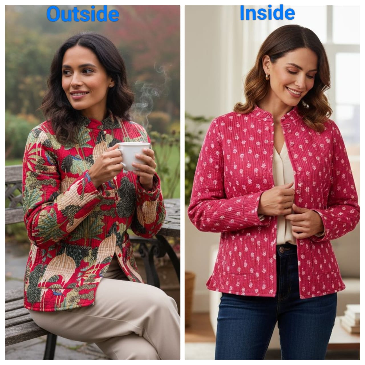 Reversible Quilted Jacket