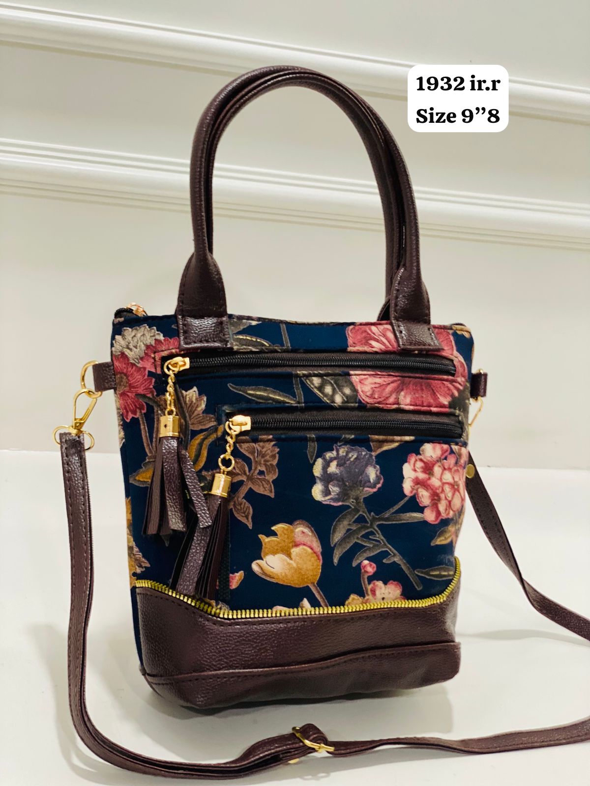 Floral Printed Handbag