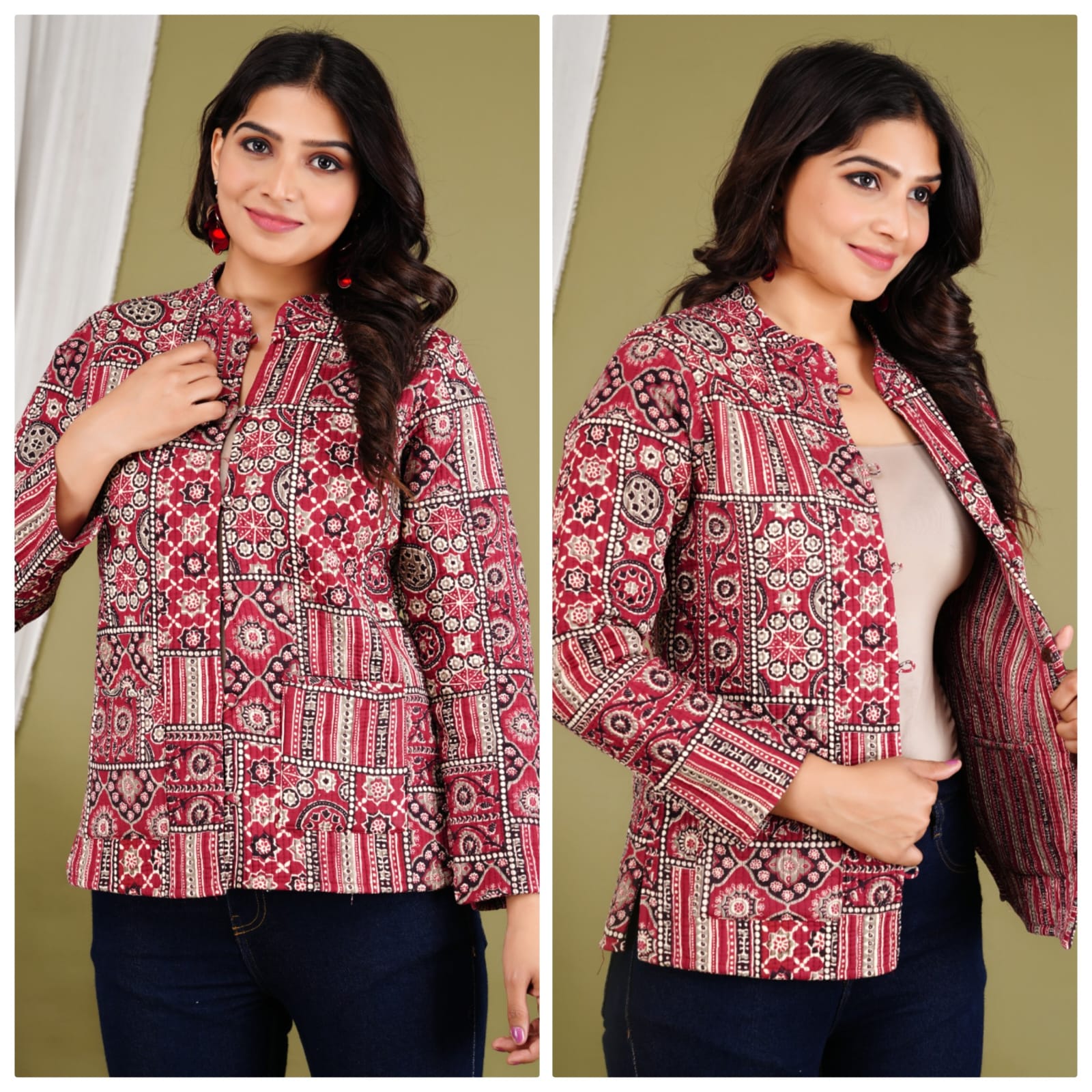 Printed Cotton Jacket