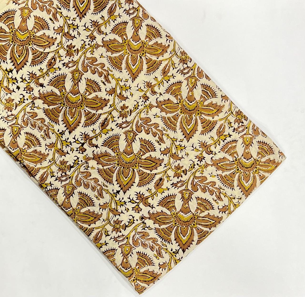 Traditional Kalamkari Cotton Fabric
