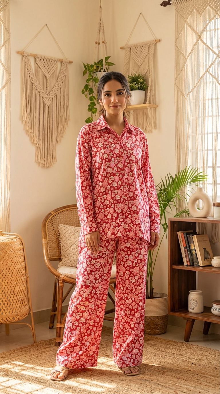 Floral Print Coord Set