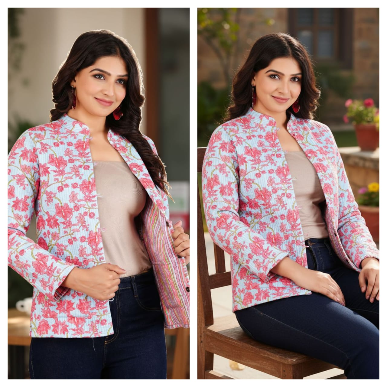 Floral Printed Jacket