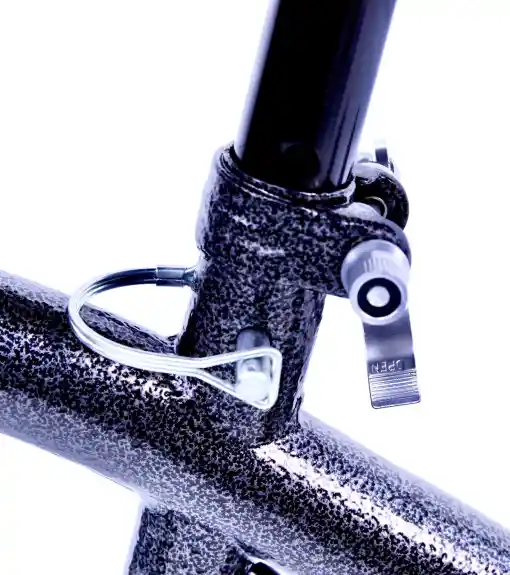 Karman -K-158- Luxury Lightweight 4-Wheeled Knee Walker in Black