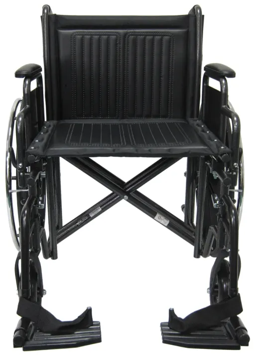 Karman Bariatric Heavy Duty Wheelchair with Removable Armrest and Adjustable Seat Height