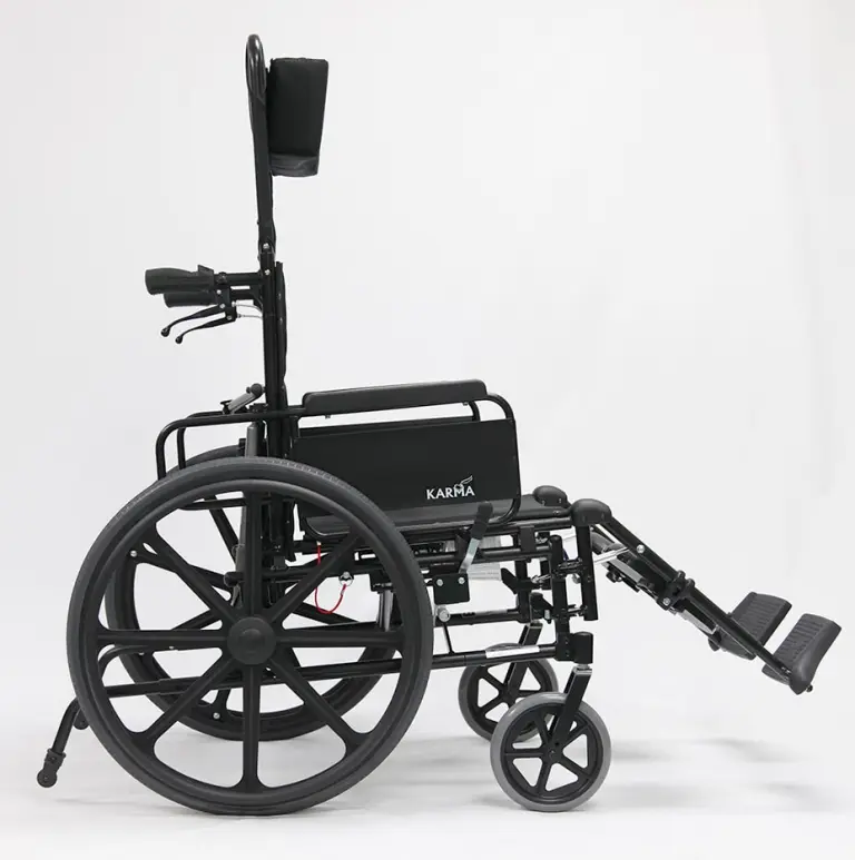 Karman - K-78 - Reclining Lightweight Wheelchair with Removable Desk Armrest