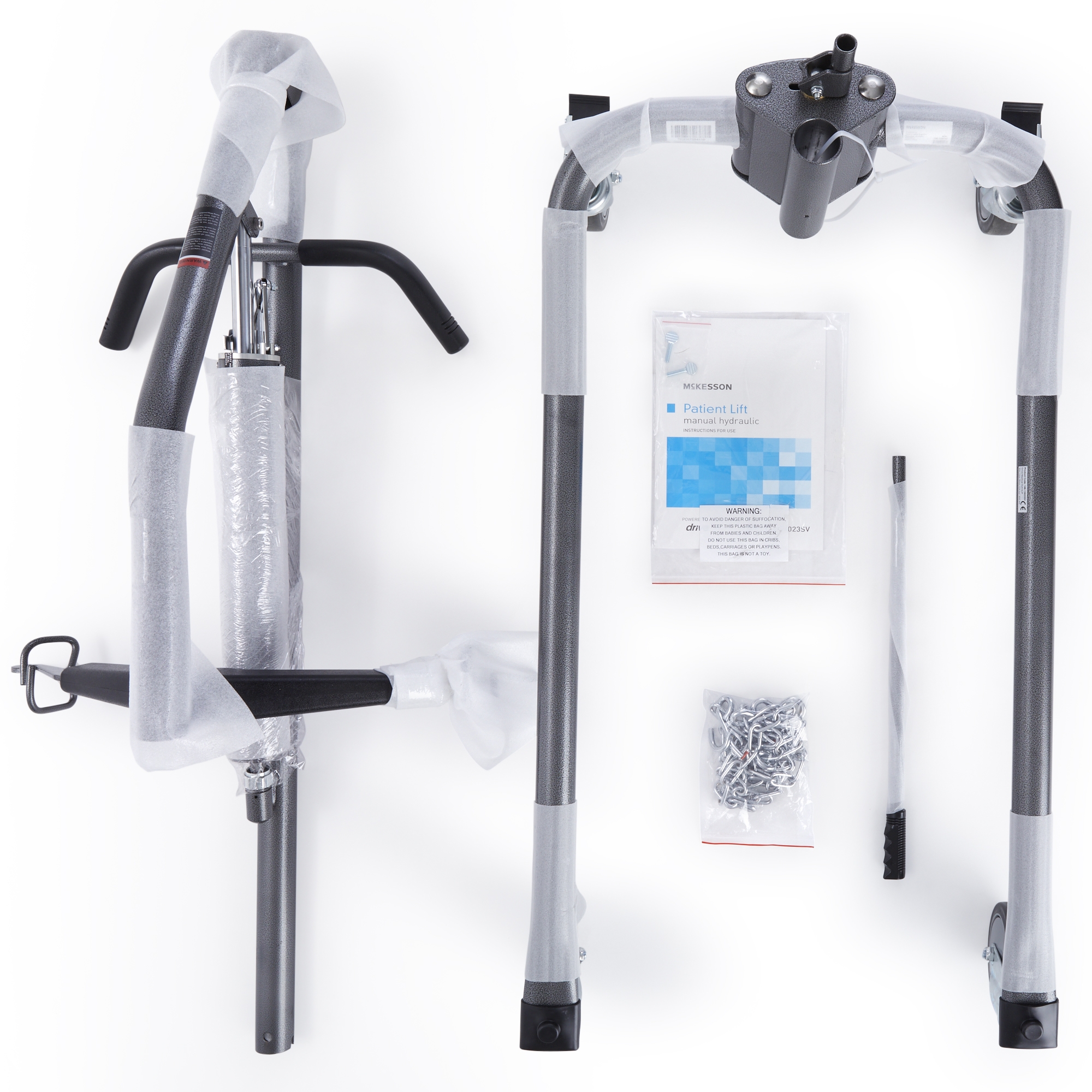 Patient Lift McKesson 600 lbs. Weight Capacity Hydraulic