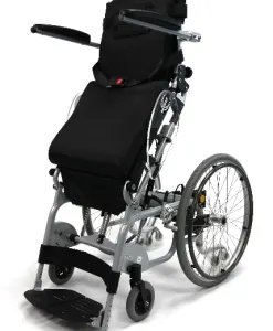 XO-101 18" Manual Push-Power Assist Stand Wheelchair