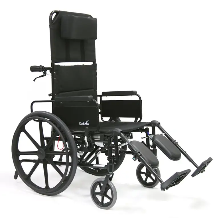 Karman - K-78 - Reclining Lightweight Wheelchair with Removable Desk Armrest