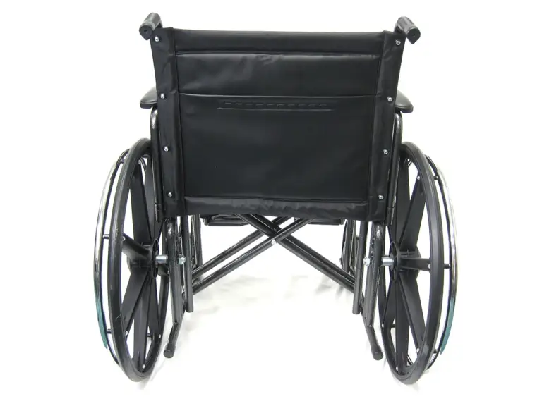 	Karman Bariatric Heavy Duty Wheelchair with Removable Armrest and Adjustable Seat Height