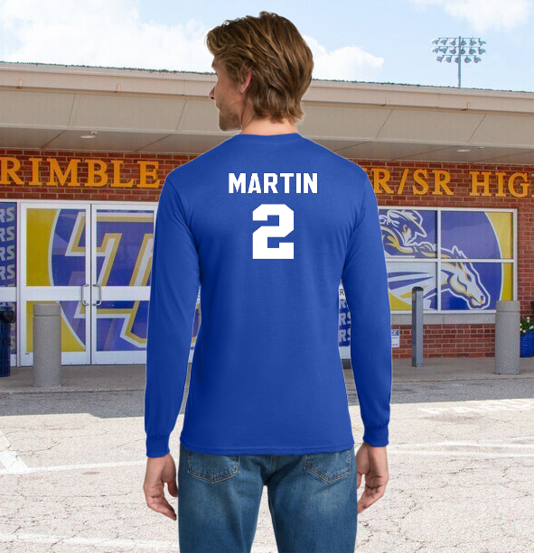 Unisex Trimble County Lady Raiders Volleyball Long Sleeve Shirt