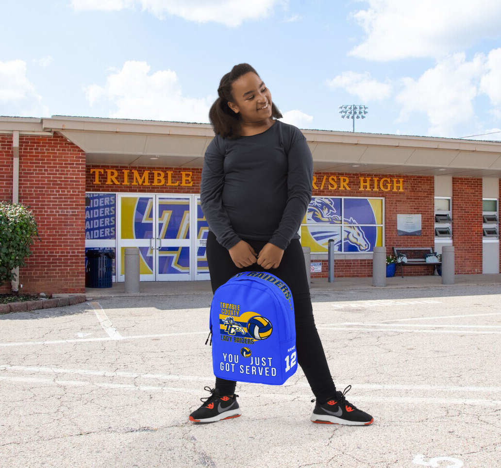 Trimble County Lady Raiders Volleyball Backpack