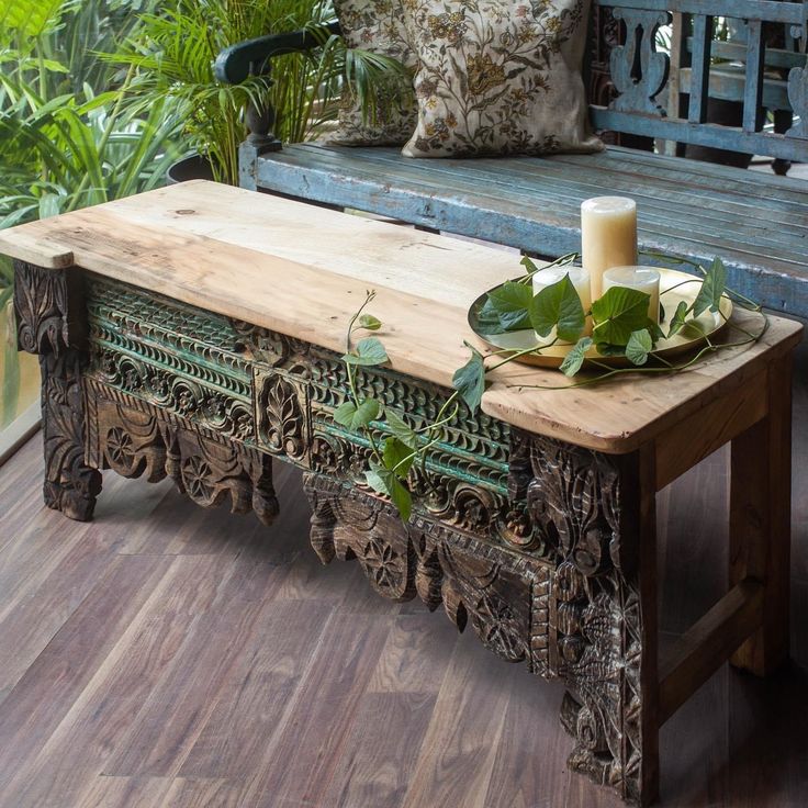 Carved Wooden Furniture