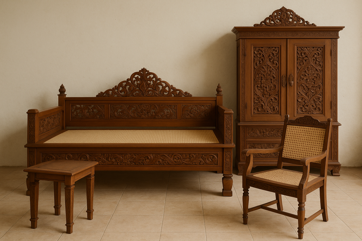 Carved Wooden Furniture