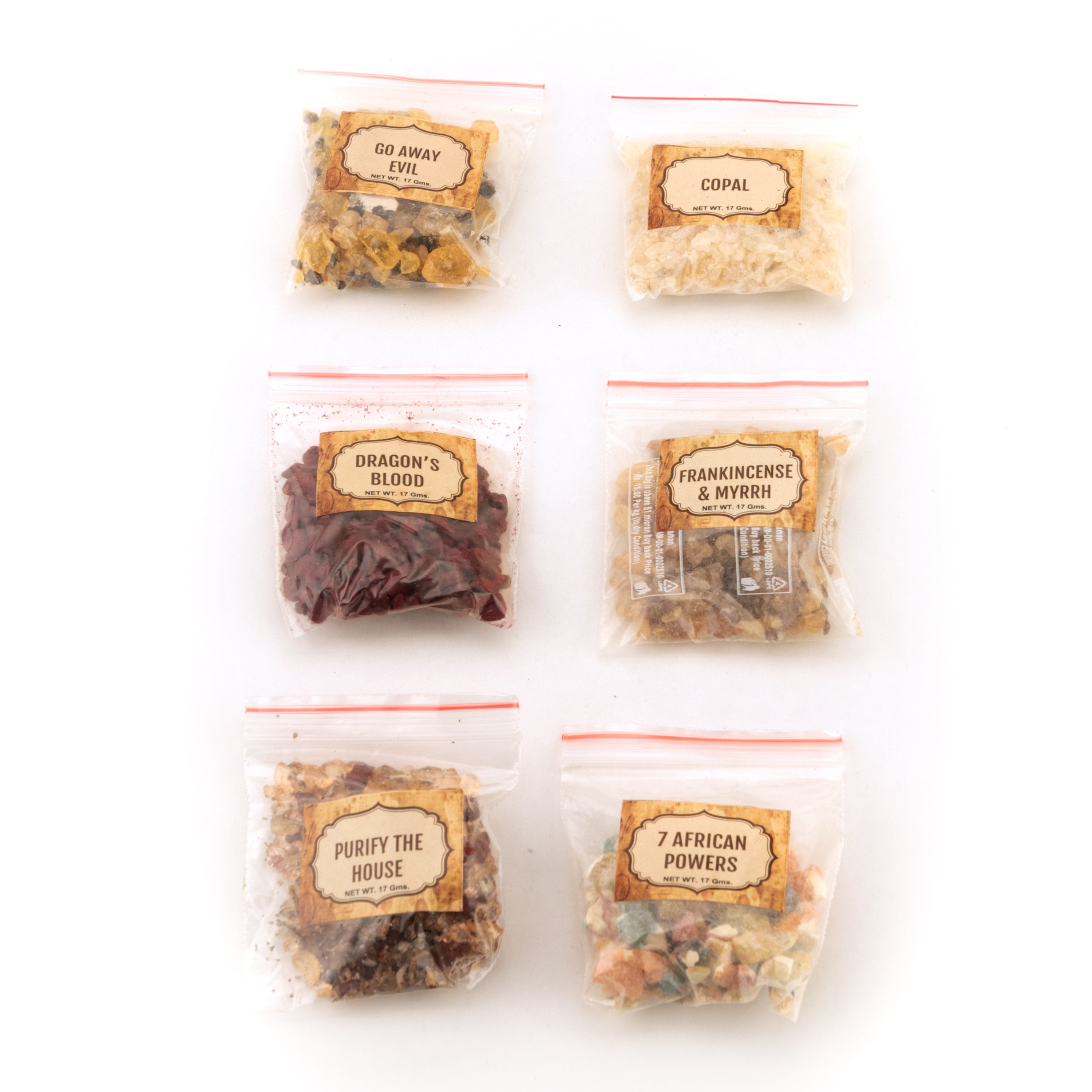 Resines d"encens Protection