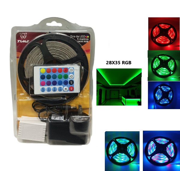 TIRA DE LUCES LED RGB de 5 METROS