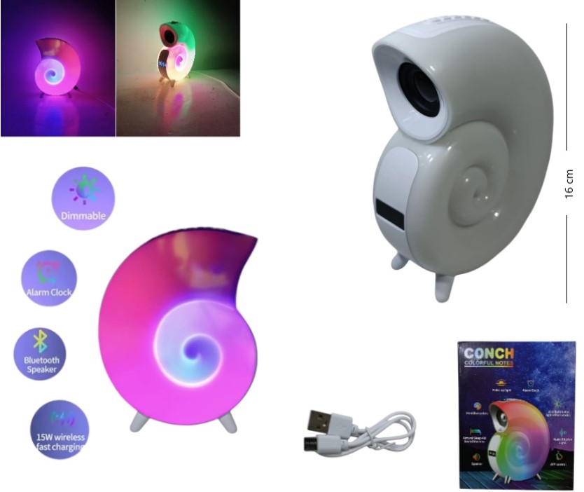 PARLANTE CARACOL BLUETOOTH