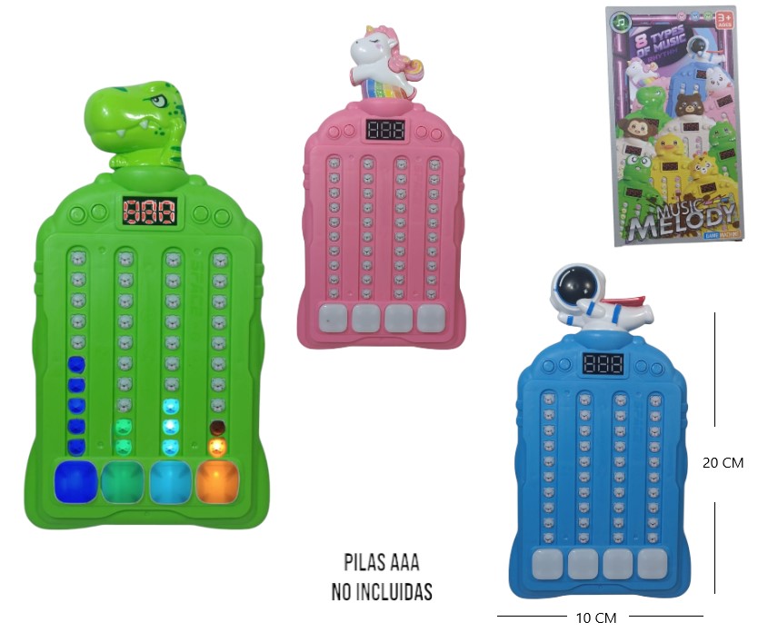 JUEGO EDUCATIVO MUSICAL DE LUCES Y SONIDOS