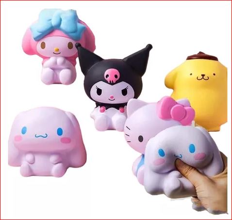 SQUISHY SANRIO (Muñecos antiestrés)