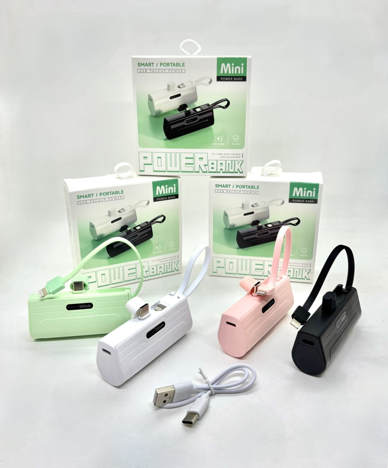 CARGADOR PORTATIL 5000 MAH TIPO C- IP