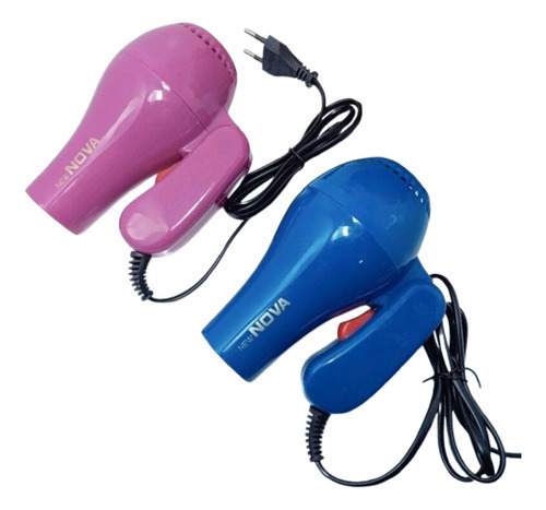 MINI SECADOR DE PELO PLEGABLE 1000w CALOR