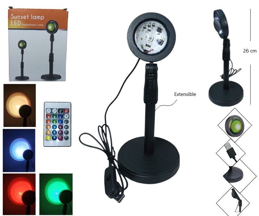 LAMPARA LED SUNSET