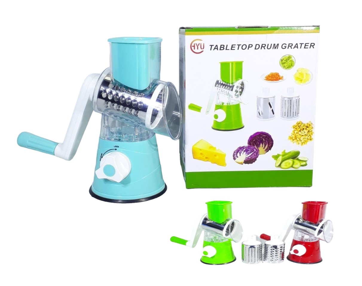 RALLADOR DE TAMBOR DE MESA