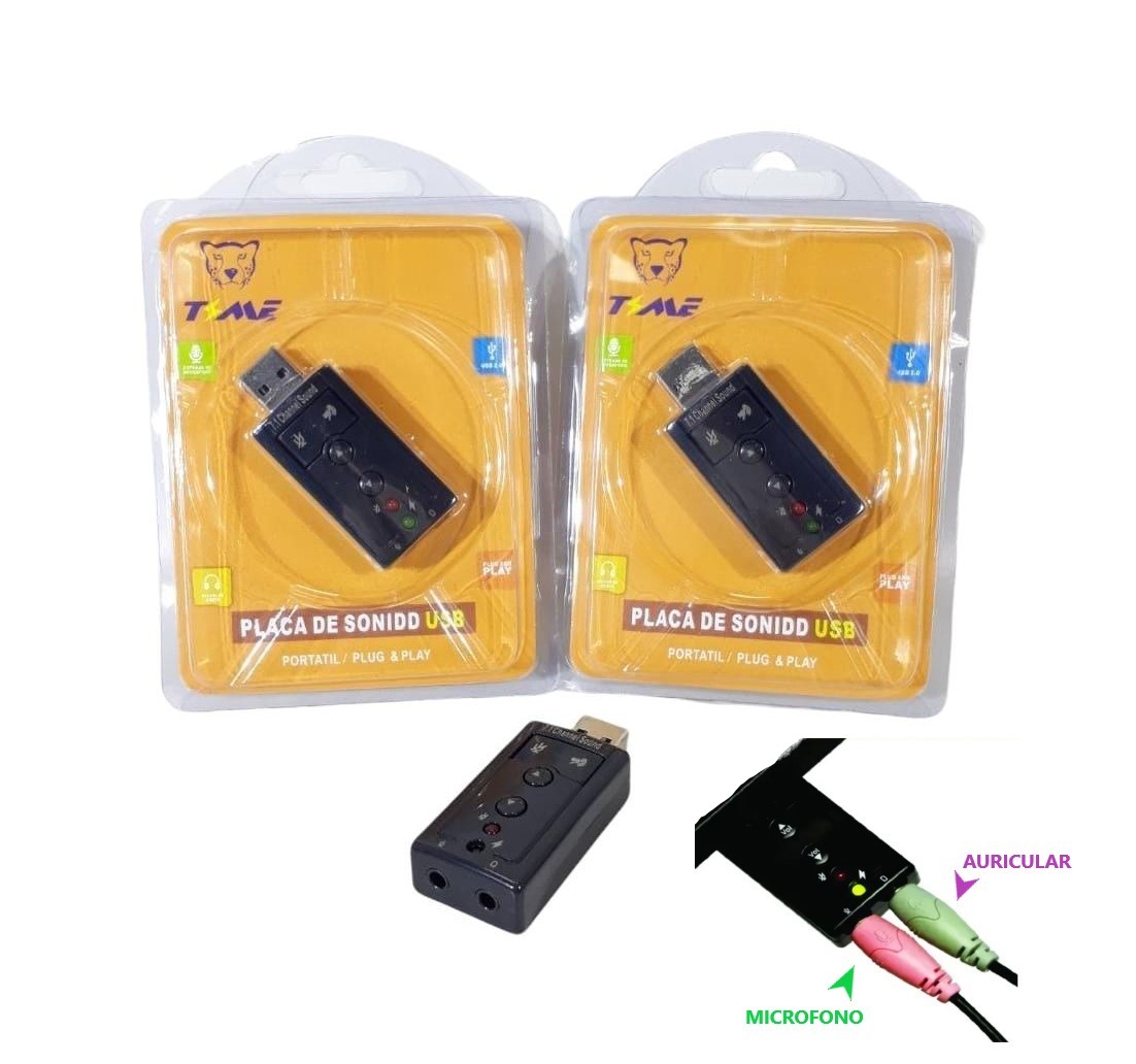 PLACA DE SONIDO USB