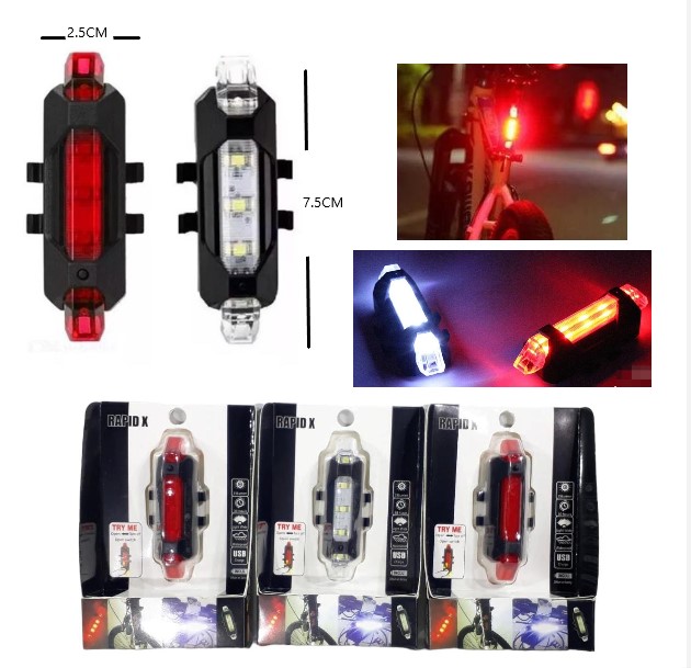LUZ LED BICI RECARGABLE