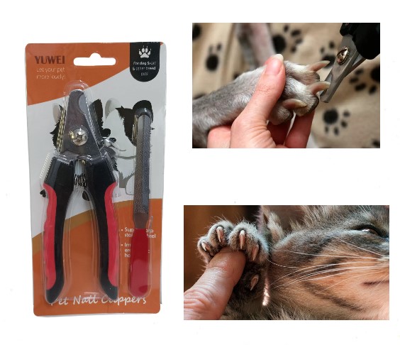 SET DE ALICATES CORTA UÑAS Y LIMA DE MASCOTA