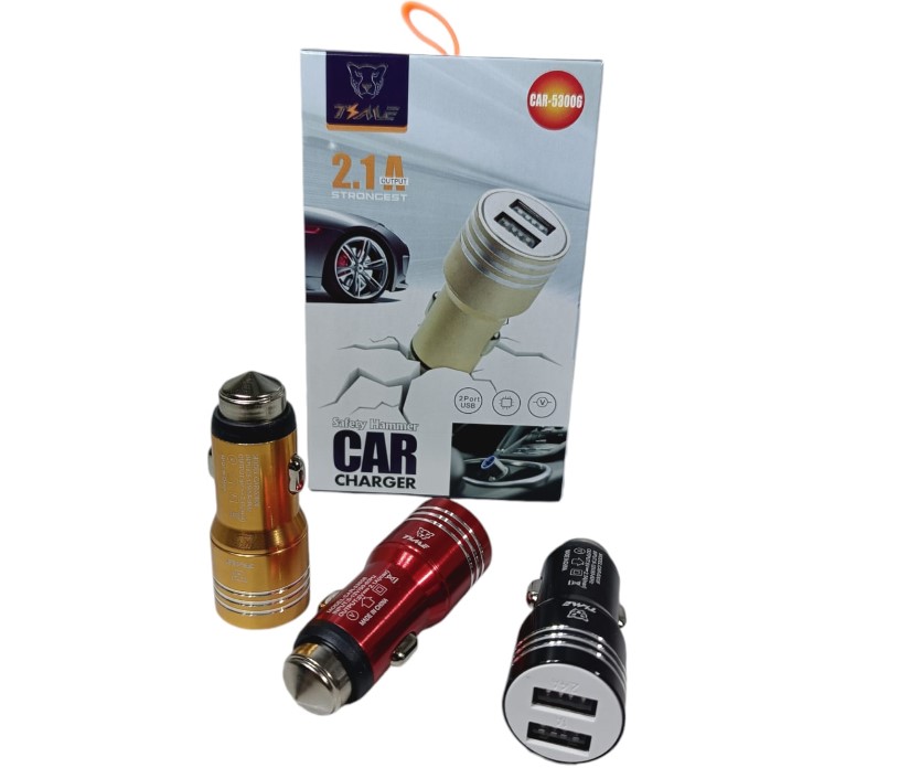 CARGADOR AUTO 2 USB