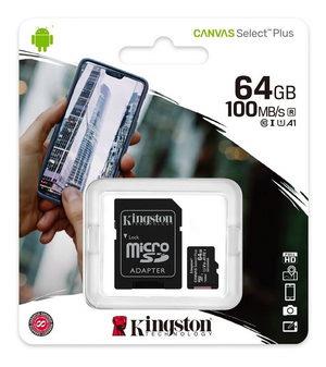 TARJETA MEMORIA 64 GB KINGSTON (10)