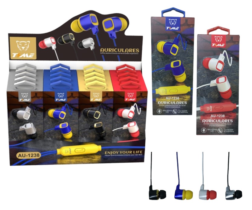 Auriculares In-Ear AU-1238