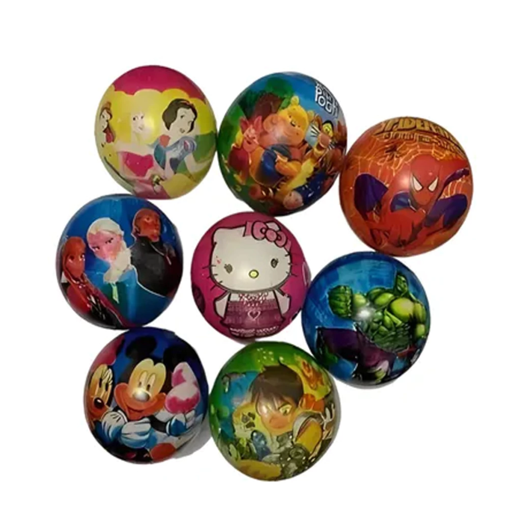 PELOTA DE GOMA PERSONAJES