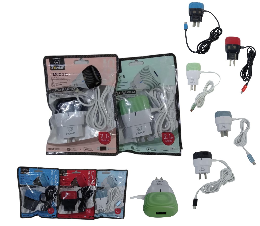 CARGADOR V8 C/ USB ADICIONAL