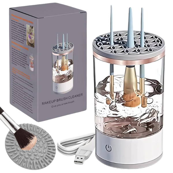 LIMPIADOR DE BROCHAS DE MAQUILLAJE ELECTRICO