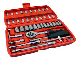 JUEGO DE LLAVES DE TUBO 46 PIEZAS