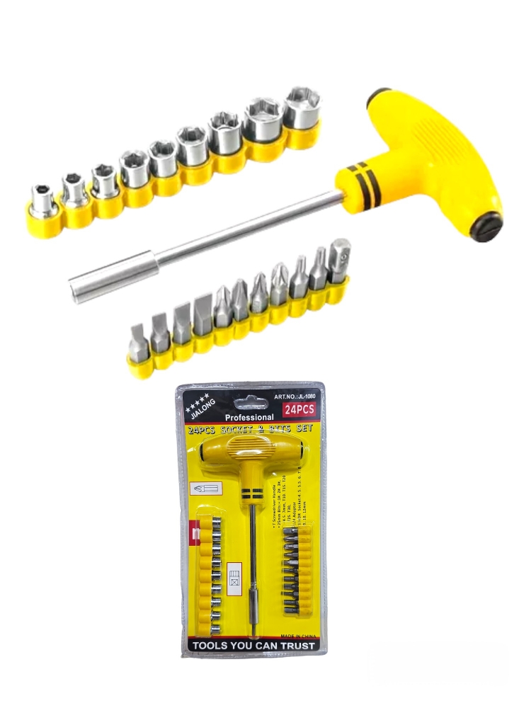 LLAVE T SET 24 PCS