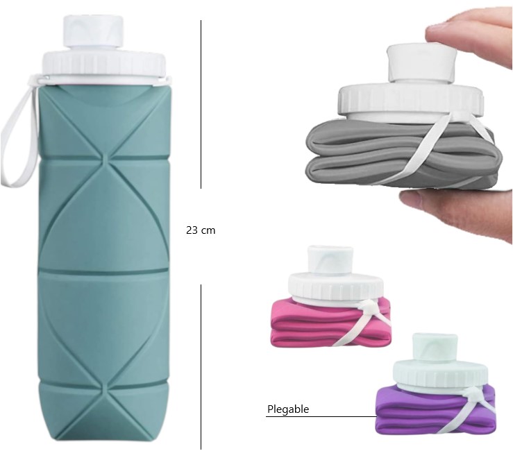 BOTELLA DE AGUA PLEGABLE