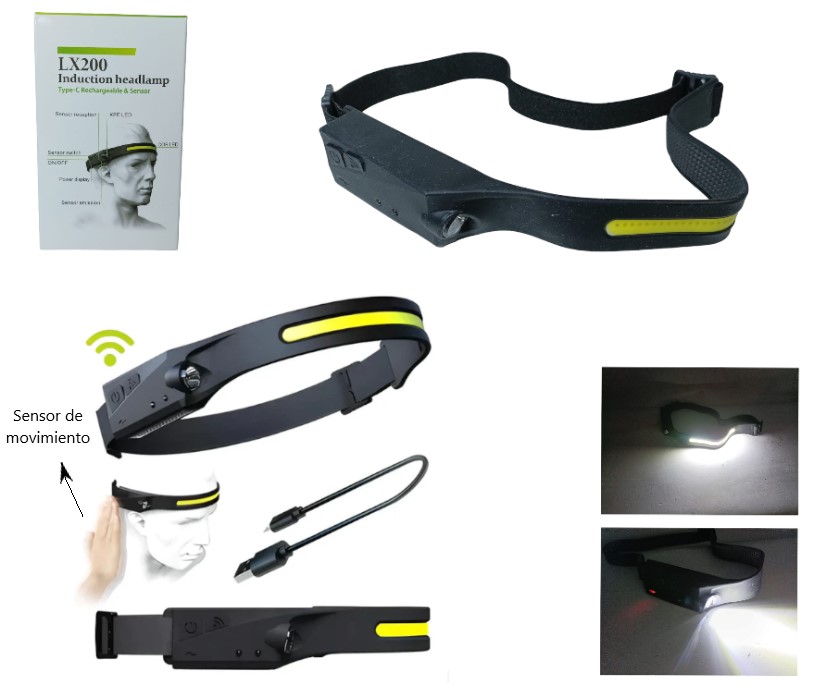 LINTERNA MINERA CON SENSOR LX200