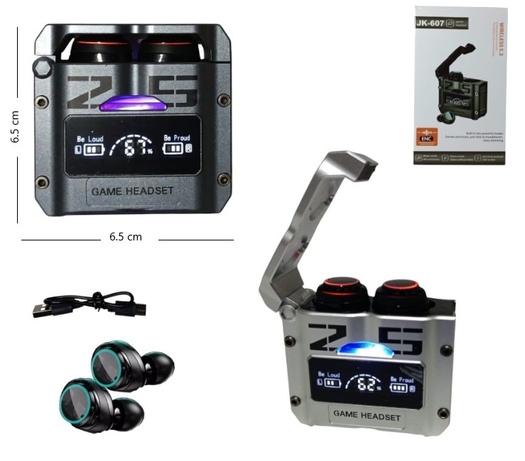 AURICULAR GAME HEADSET INALAMBRICO JK-607
