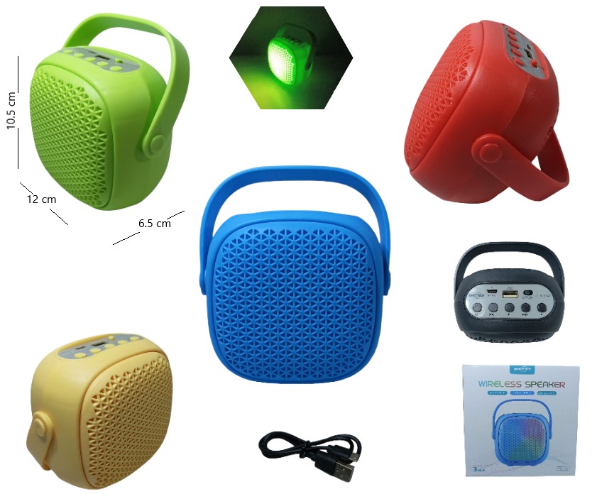 PARLANTE 3 PLG BT/ FM/ MP3