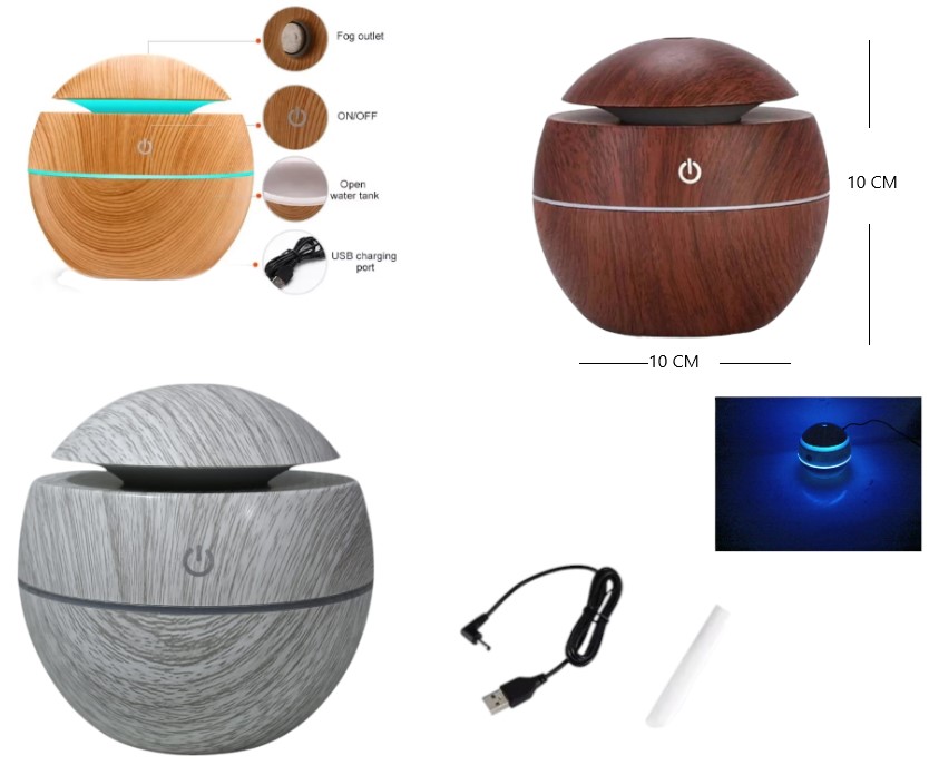 DIFUSOR DE AROMA USB