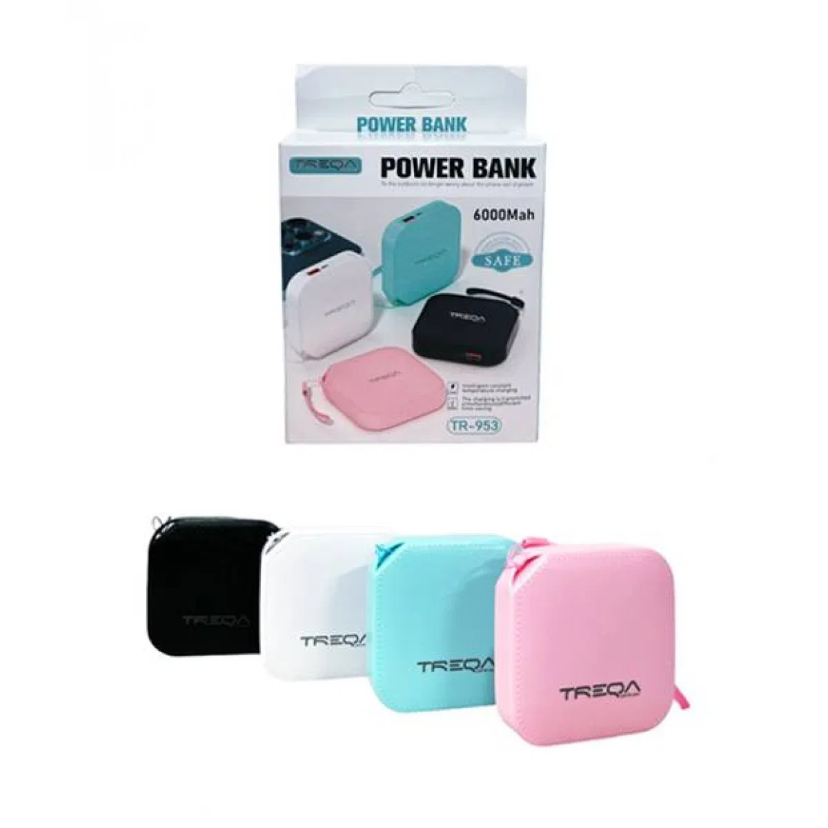 CARGADOR PORTATIL TREQA 6000mAh
