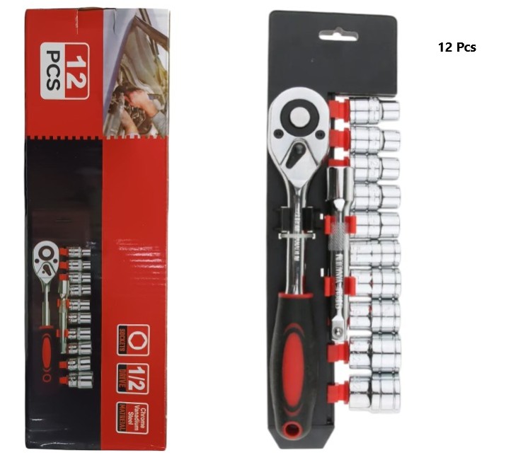 Juego de llaves de tubos 12 piezas