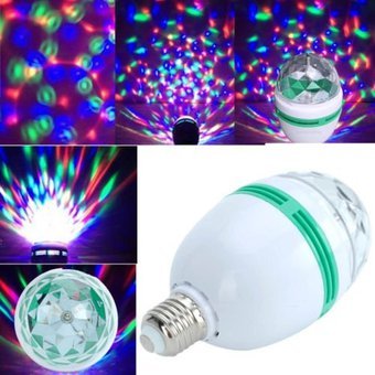 LAMPARA LED GIRATORIA DE COLORES