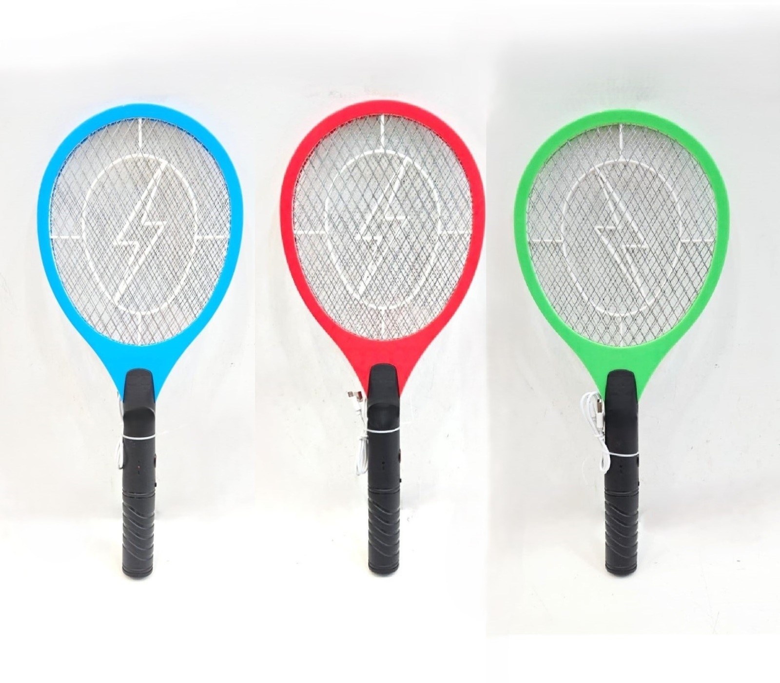 RAQUETA MATA MOSQUITOS USB RECARGABLE