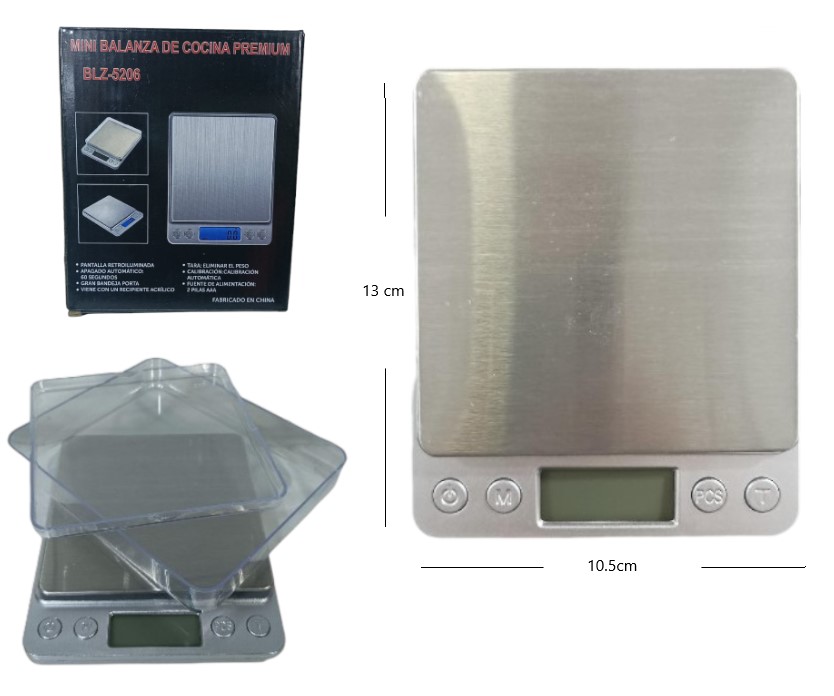 Mini Balanza de Cocina Premium