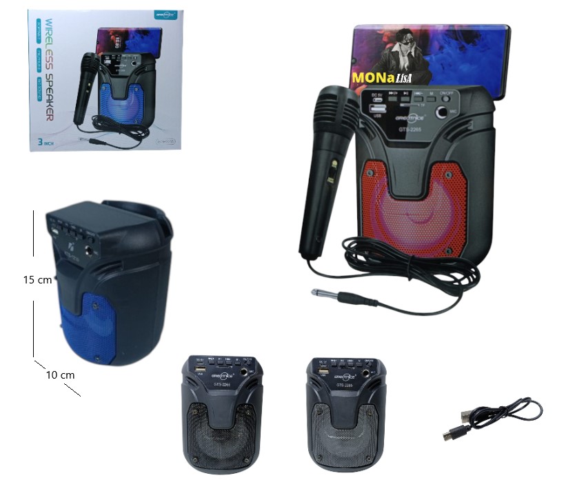 PARLANTE 3PLG BLUETOOHT/FM/MP3