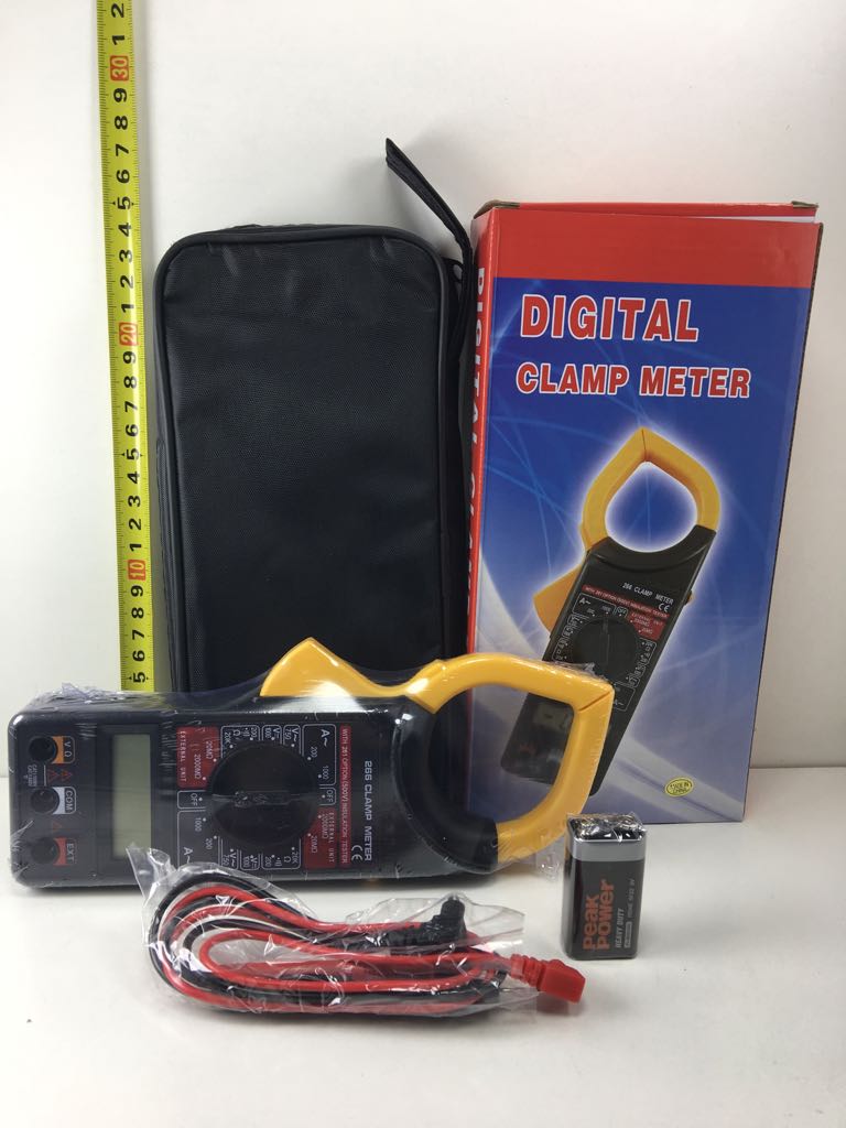 MULTIMETRO DIGITAL PINZA AMPEROMETRICA