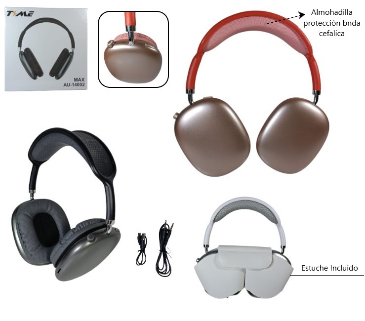 Auriculares Inalámbricos MAX AU-14002